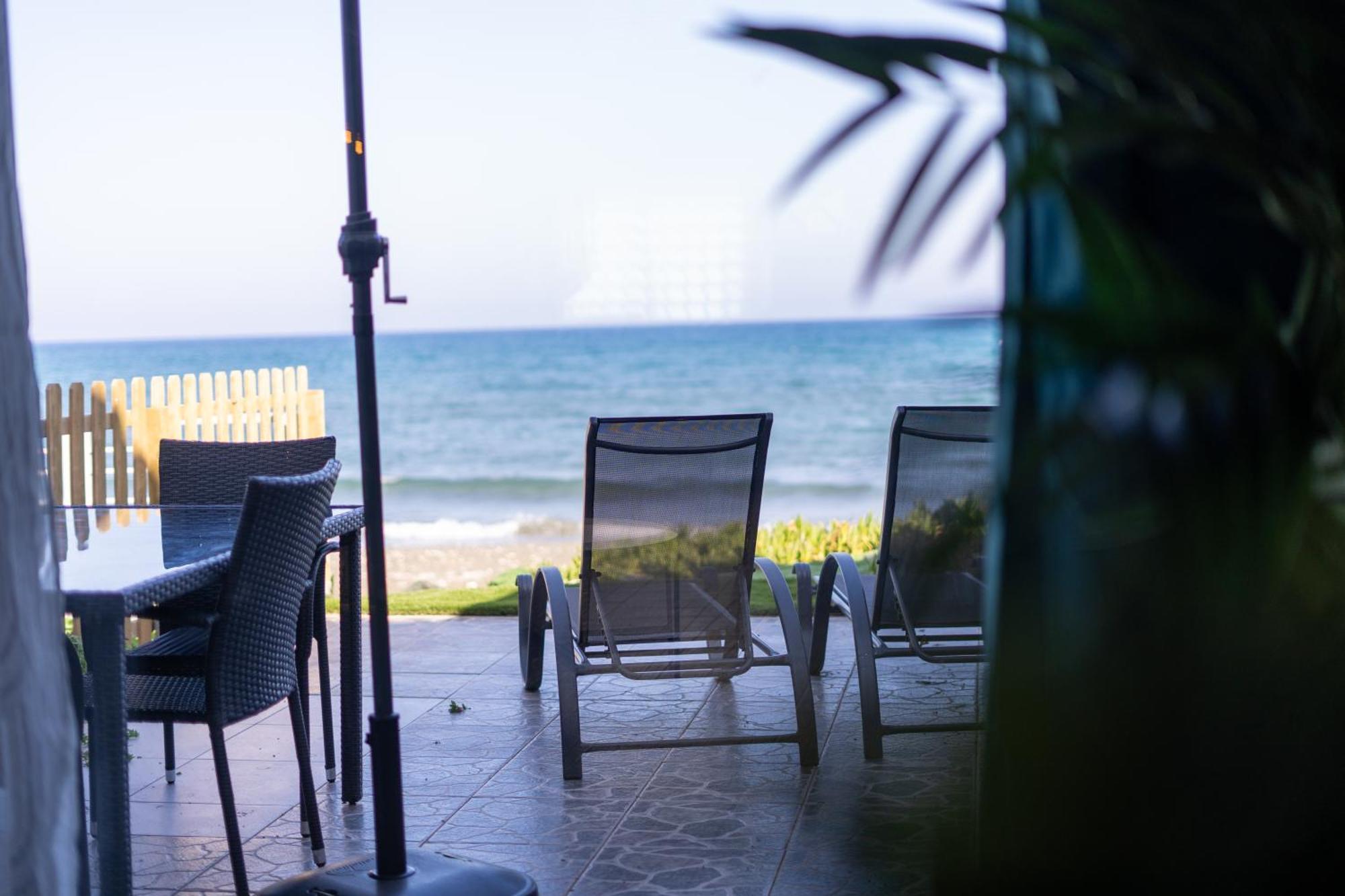 Beach House At Seafront Villa Meneou Exterior photo